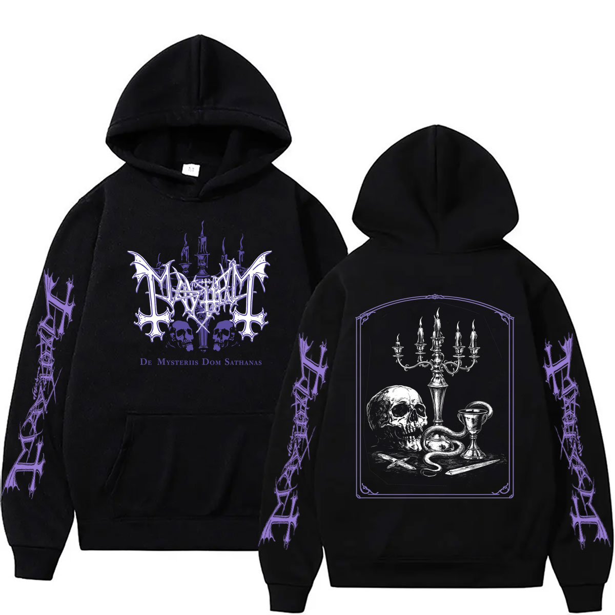 Crossfit Mayhem - Hoodie Gráfico da Banda de Rock