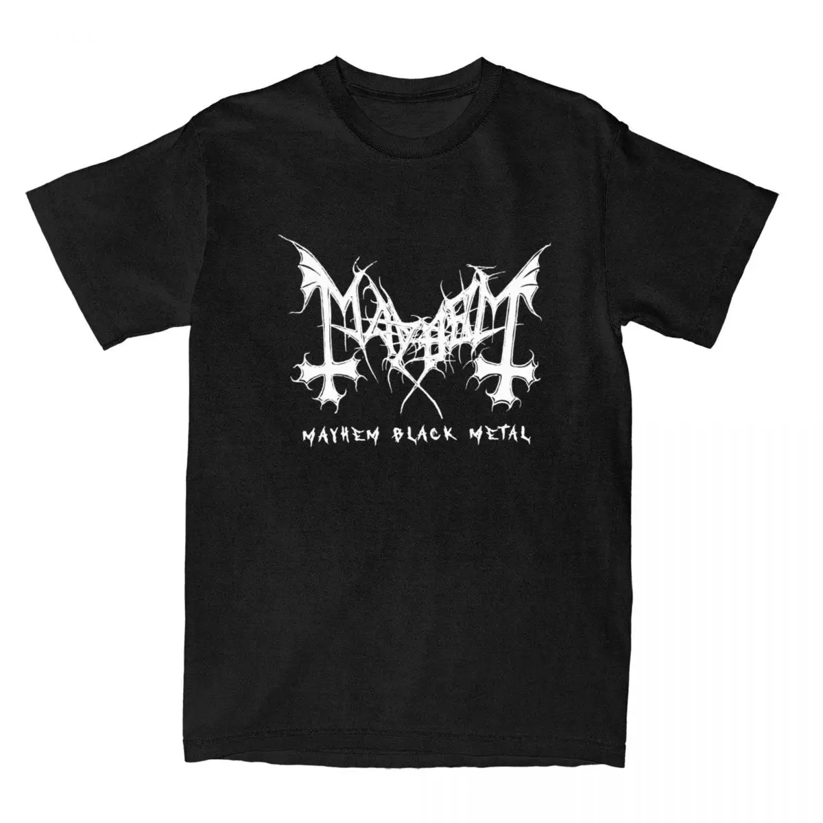 Unisex Black Metal T Shirt par - Crossfit Mayhem avaliação e preço