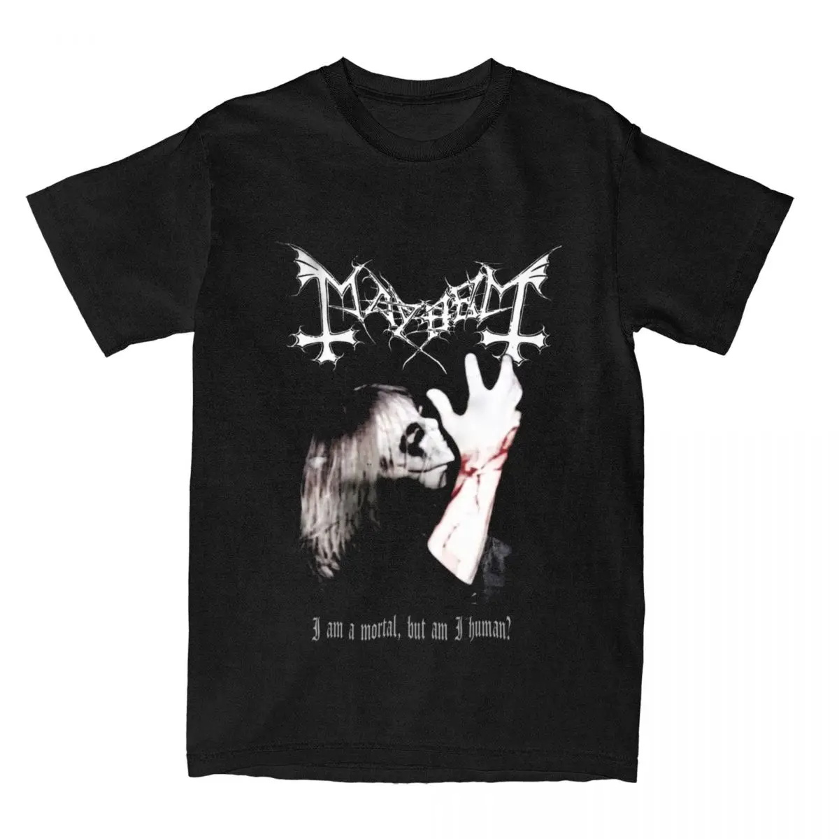 Unisex Black Metal T Shirt par - Crossfit Mayhem avaliação e preço